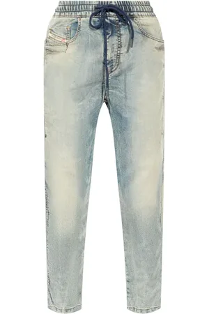 Diesel Bleached tapered jeans