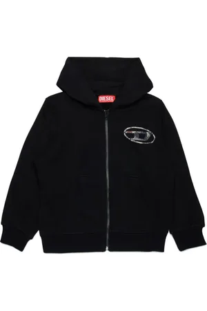 Diesel Logo-print cotton jacket