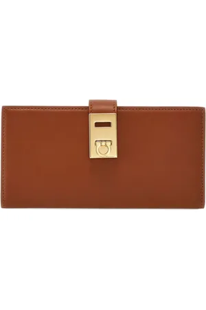 Salvatore Ferragamo Hug two-tone continental wallet