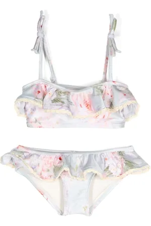 ZIMMERMANN Halliday floral-print bikini
