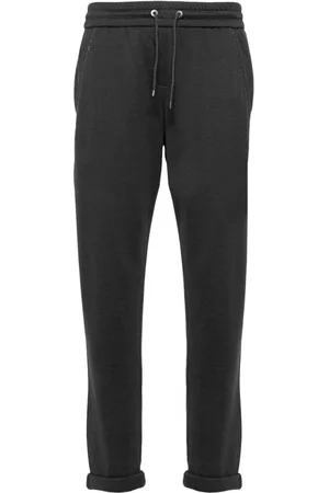 Brunello Cucinelli M??lange drawstring track pants