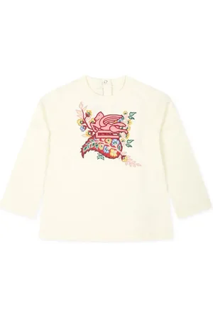 Etro Logo-embroidered cotton sweatshirt