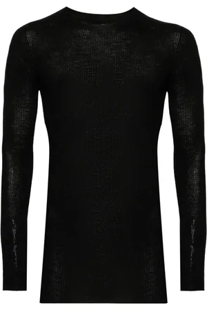 Rick Owens Ribbed virgin wool jumper