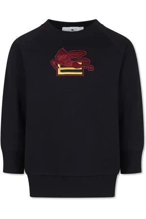 Etro Logo-embroidered cotton sweatshirt