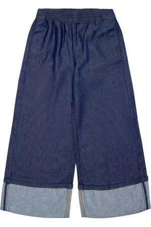 Maison Margiela Wide leg cotton jeans