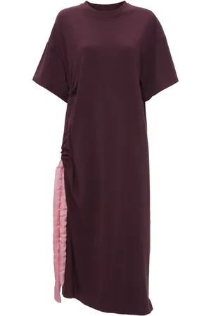 J.W.Anderson Satin-tie T-shirt dress