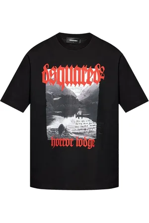 Dsquared2 Graphic-print cotton T-shirt