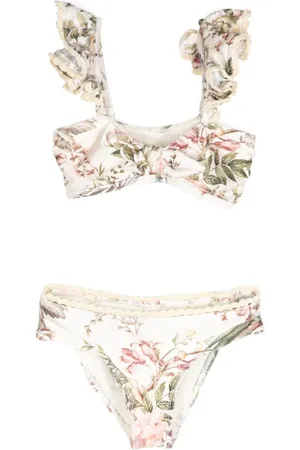 ZIMMERMANN Waverly floral-print bikini