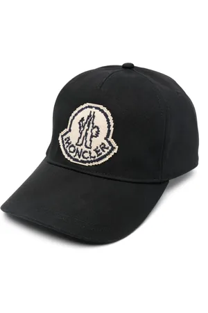 Moncler Logo-appliqu?? cotton cap