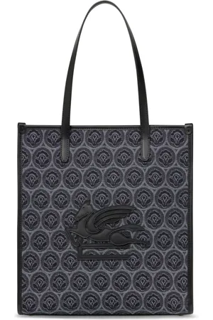 Etro Medium Love Trotter denim tote bag