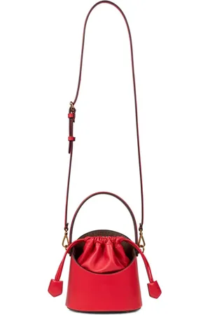 Etro Small Saturno leather bucket bag