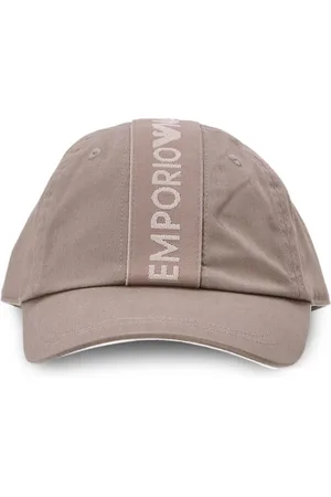 Emporio Armani Logo-print cotton cap
