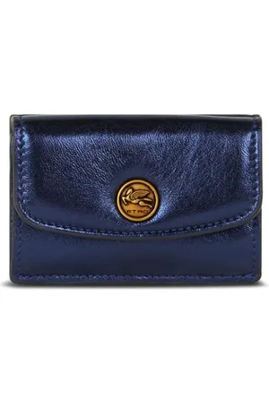 Etro Laminated leather coin purse