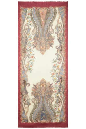 Etro Abstract-print cashmere scarf