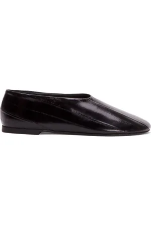 Proenza Schouler Glove eel-skin slippers