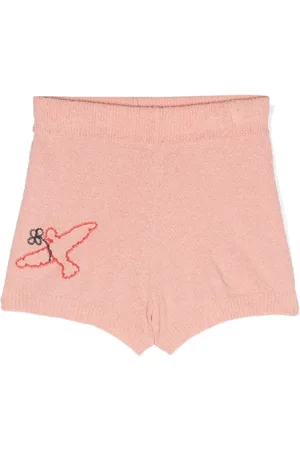 The Animals Observatory Opossum bouclé shorts