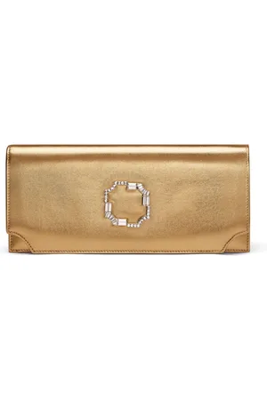 MALONE SOULIERS Vivien leather clutch bag