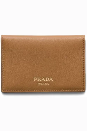 Prada Ogo-stamp bi-fold cardholder