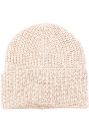 Brunello Cucinelli Mélange ribbed-knit beanie