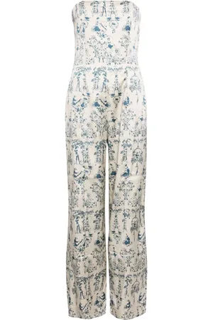 Kiki de Montparnasse Toile strapless jumpsuit