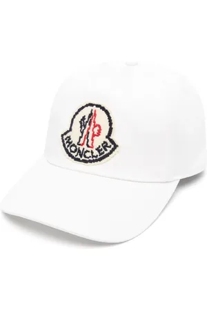 Moncler Logo-appliqu?? cotton cap