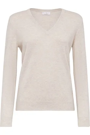 Brunello Cucinelli Long-sleeve fitted jumper