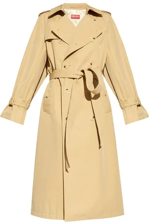 Kenzo Cut-out double-breasted trench coat