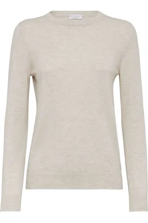 Brunello Cucinelli Cashmere fitted jumper