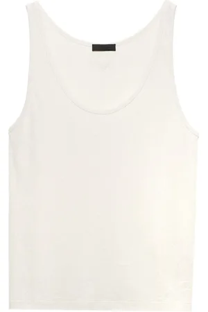 Prada Linen and cotton tank top