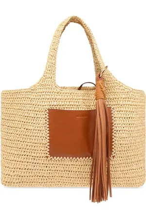 ULLA JOHNSON Kamari interwoven tote bag