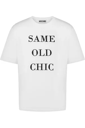 Moschino Graphic-print cotton t-shirt