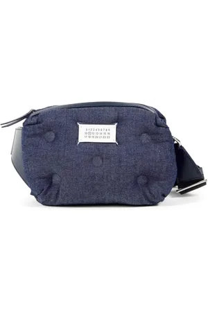 Maison Margiela Glam Slam denim camera bag