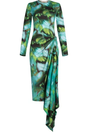 Silvia Tcherassi Ananya tie-dye print dress