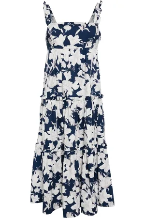 Sachin & Babi Giorno floral-print midi dress