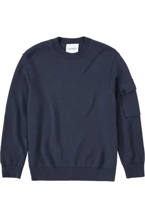 Closed Ribbed-edge crew-neck jumper
