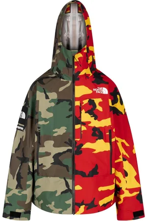 Supreme X The North Face camouflage-pattern shell jacket