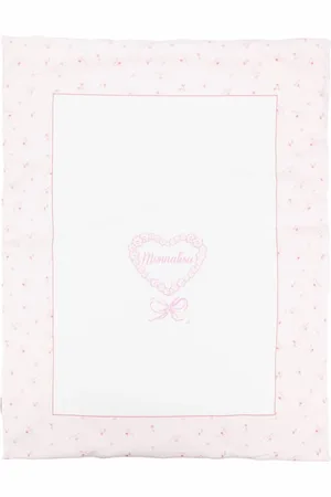 MONNALISA Floral-print padded blanket