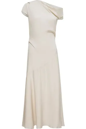 RACHEL GILBERT Aries crepe midi dress