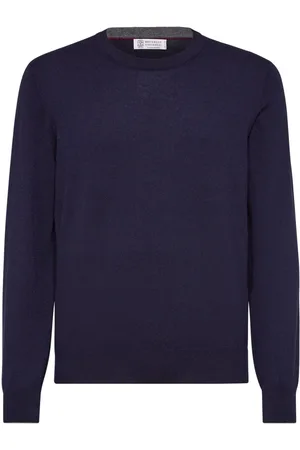 Brunello Cucinelli Ribbed-detail cashmere jumper