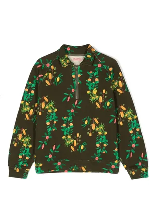 The Animals Observatory Seahorse zip-up sweatshirt