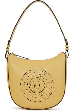 Karl Lagerfeld K/Circle Moon perforated-logo shoulder bag