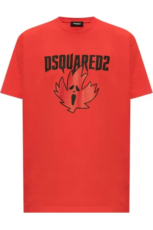 Dsquared2 Ghost Maple Leaf cotton T-shirt