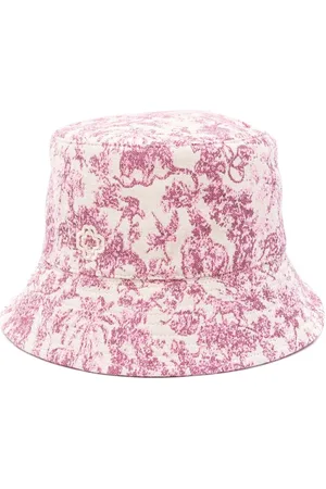 Maje Floral-print bucket hat