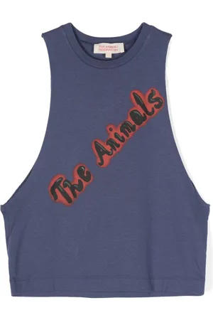 The Animals Observatory Sleeveless organic cotton tank top