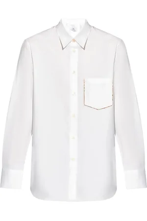 Paul Smith Piped-trim detailed poplin shirt