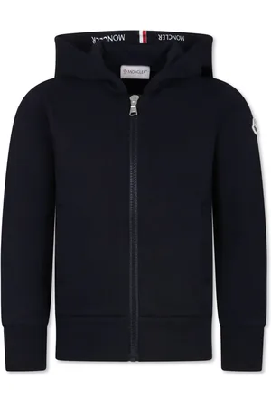 Moncler Logo-patch zip-fastening hoodie