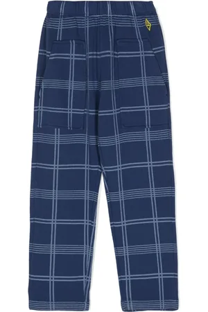 The Animals Observatory Plaid-check straight trousers