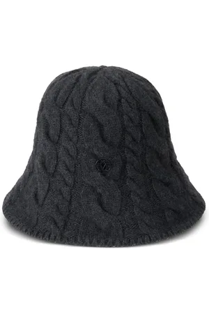 Le Mont St Michel Logo-plaque cashmere beanie