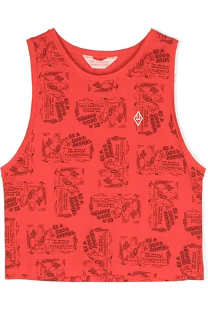 The Animals Observatory Sleeveless cotton tank top