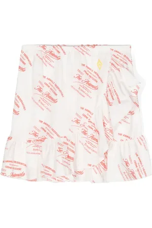 The Animals Observatory Manatee cotton miniskirt